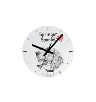 Bolonka - horloge murale avec chien, horloge de table avec impression, décoration personnalisée de la maison de la marque Art-Dog