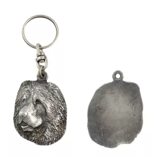 Owczarek kaukaski  brelok do kluczy posrebrzany Art-Dog