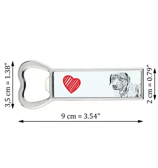 Catahoula Leopard Dog otwieracz z psem Art-Dog