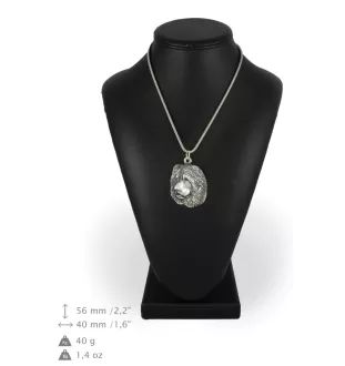 Berger du Caucase - Collier pour chien, bijoux uniques pour les fans de chiens, pendentif vipère unique de la marque Art-Dog