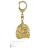 Cavalier King Charles Spaniel - Gilded key ring with dog, handbag decoration, luxury accessory by Art-Dog brand