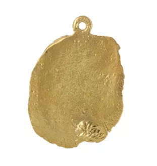 Berger du Caucase - Collier de chien dans une boîte cadeau, pendentif plaqué or pour les fans de chiens, bijoux remarquables par Art-Dog