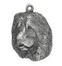 Berger du Caucase - Collier de chien dans une boîte cadeau, médaillon argenté pour fan de chien, pendentif remarquable de la marque Art-Dog