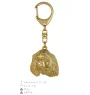 Cavalier King Charles Spaniel I - Gilded key ring with dog in gift box, handbag decoration, luxury accessory by Art-Dog brand