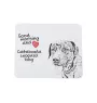 Catahoula Leopard Dog, Catahoula Cur - mouse pad with print, personalized dog-themed mouse pad, unique gadget for an office worker by Art-Dog brand