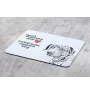 Catahoula Leopard Dog, Catahoula Cur - mouse pad with print, personalized dog-themed mouse pad, unique gadget for an office worker by Art-Dog brand