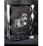 Catahoula Leopard Dog, Catahoula Cur - crystal with a picture of a dog, glass statuette with a picture, unique frame with a picture from Art-Dog brand
