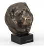 Kaukasischer Schäferhund, Kaukasischer Owtscharka - Hundestatue, Büste auf Steinsockel, Skulptur, Trophäe für Hundeausstellung der Marke Art-Dog