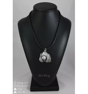 Cavalier King Charles Spaniel I - collier avec un chien, pendentif en plaqué argent pour les fans de chiens, bijoux uniques de la marque Art-Dog