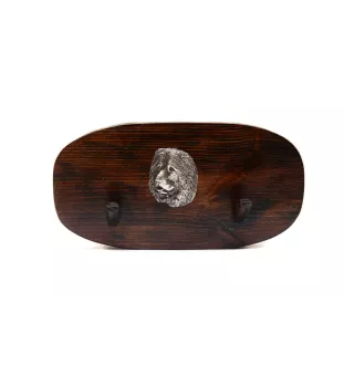 Owczarek kaukaski  wieszak drewniany podwójny Art-Dog