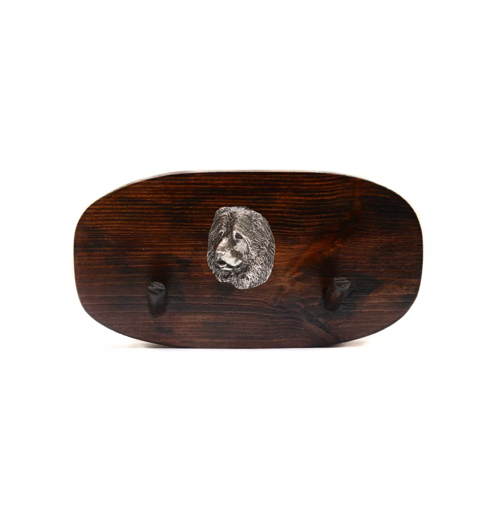 Owczarek kaukaski  wieszak drewniany podwójny Art-Dog