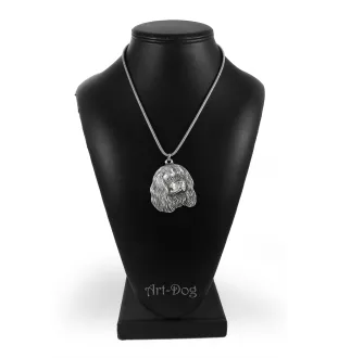 Cavalier King Charles Spaniel - Hundehalsband, einzigartiger Schmuck für den Hundefan, einzigartiger Kreuzotter-Anhänger der Marke Art-Dog