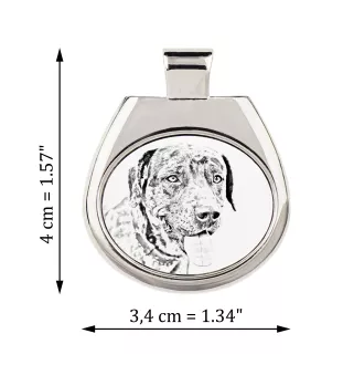 Catahoula Leopard Dog zawieszka naszyjnik z psem Art-Dog