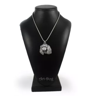 Cavalier King Charles Spaniel I - Hundehalsband, einzigartiger Schmuck für den Hundefan, einzigartiger Kreuzotter-Anhänger der Marke Art-Dog
