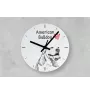 Catahoula Leopard Dog, Catahoula Cur - wall clock with a dog, shelf clock with a print, personalized home decoration from the Art-Dog brand