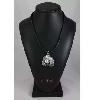 Cavalier King Charles Spaniel I - Dog necklace in gift box, silver-plated locket for dog fan, striking pendant by Art-Dog brand