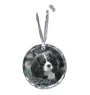 Cavalier King Charles Spaniel - crystal bauble with a photo, dog photo in crystal, personalized Christmas tree ornament by Art-Dog brand