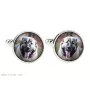 Caucasian Shepherd Dog, Caucasian Ovcharka - cufflinks, a shirt accessory, a shirt pendant from the Art-Dog brand