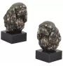 Cavalier King Charles Spaniel I - Dog statue, bust on stone base, sculpture, trophy for dog show by Art-Dog brand