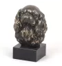 Cavalier King Charles Spaniel I - Dog statue, bust on stone base, sculpture, trophy for dog show by Art-Dog brand