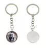 Caucasian Shepherd Dog, Caucasian Ovcharka - keychain in a box, own photo, keychain pendant from Art-Dog brand