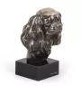 Cavalier King Charles Spaniel II - Hundestatue, Büste auf Steinsockel, Skulptur, Trophäe für Hundeausstellung der Marke Art-Dog