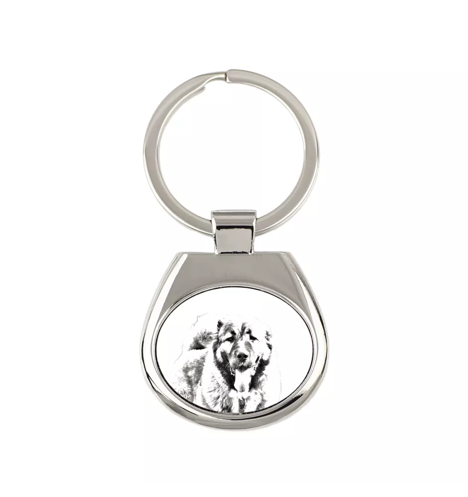 Berger du Caucase - porte-clés avec chien, porte-clés imprimé, breloque personnalisée de la marque Art-Dog