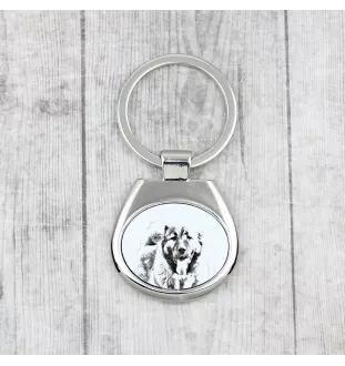 Berger du Caucase - porte-clés avec chien, porte-clés imprimé, breloque personnalisée de la marque Art-Dog