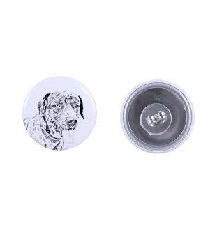 Chien léopard catahoula, Catahoula Leopard Dog - boucles d'oreilles uniques avec un chien, votre animal de compagnie sur un porte-clés, marque propre Art-Dog