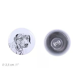 Chien léopard catahoula, Catahoula Leopard Dog - boucles d'oreilles uniques avec un chien, votre animal de compagnie sur un porte-clés, marque propre Art-Dog