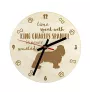 Cavalier King Charles Spaniel - horloge avec chien, horloge en bois avec gravure, horloge personnalisée par Art-Dog