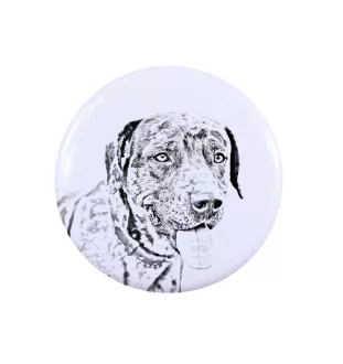 Catahoula Leopard Dog pierścionek z psem mały Art-Dog