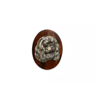 Cavalier King Charles Spaniel - Hundeausstellungsbrosche, Startnummernclip, Hundeanstecker von Art-Dog