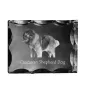 Owczarek kaukaski  ramka kryształowa z psem Art-Dog