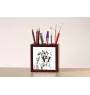 Berger du Caucase - porte-stylo avec chien, organiseur de bureau avec impression, décoration de bureau personnalisée de la marque Art-Dog