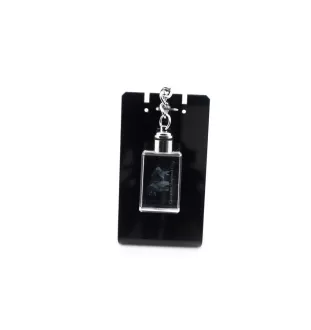 Berger du Caucase - Porte-clés en cristal avec photo de chien, porte-clés lumineux, cadeau unique de la marque Art-Dog