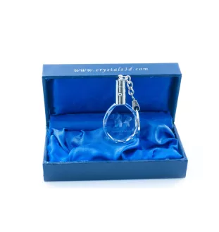 Owczarek kaukaski  brelok do kluczy owalny z koniem Art-Dog