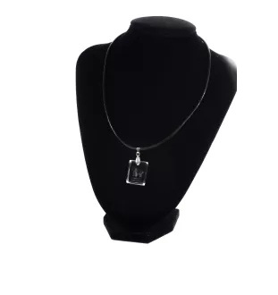 Berger du Caucase - Pendentif chien en cristal, collier photo, bijoux uniques par Art-Dog