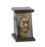 Cavalier King Charles Spaniel - urn for dog ashes, elegant urn with a statue, commemorative urn with a bust of a dog by Art-Dog brand