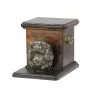 Cavalier King Charles Spaniel I - urn for dog ashes with a statuette, elegant urn for a dog, unique urn with a bust of a dog by Art-Dog brand