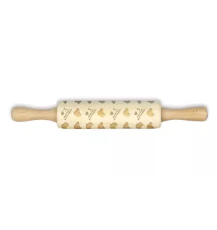 Chien léopard catahoula, Catahoula Leopard Dog - petit rouleau à motifs de chien, rouleau à pâtisserie pour enfant, décoration en argile céramique de la marque Art-Dog