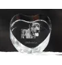 Catahoula Leopard Dog, Catahoula Cur - a photo of a dog in crystal, crystal heart, unique photo frame from the Art-Dog brand