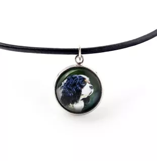 Cavalier King Charles Spaniel - collier pendentif avec votre photo, fait main, bijoux de la marque Art-Dog