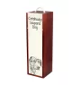 Catahoula Leopard Dog, Catahoula Cur - wine box with a dog, alcohol box with graphics, personalized gift box from the Art-Dog brand