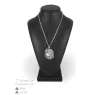 Caucasian Shepherd Dog, Caucasian Ovcharka - necklace with a dog, dog pendant on a silver chain, unique jewelry from the Art-Dog brand