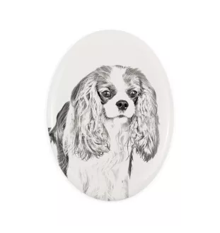 Cavalier King Charles Spaniel płyta nagrobna ze zdjęciem psa Art-Dog