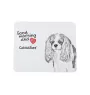 Cavalier King Charles Spaniel - mouse pad with print, personalized dog-themed mouse pad, unique gadget for an office worker by Art-Dog brand