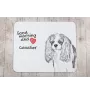 Cavalier King Charles Spaniel - mouse pad with print, personalized dog-themed mouse pad, unique gadget for an office worker by Art-Dog brand