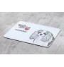 Cavalier King Charles Spaniel - tapis de souris personnalisé avec impression, tapis de souris personnalisé avec chien, accessoire unique pour employé de bureau de la marque Art-Dog