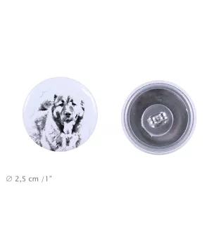 Owczarek kaukaski  kolczyki z psem mały Art-Dog